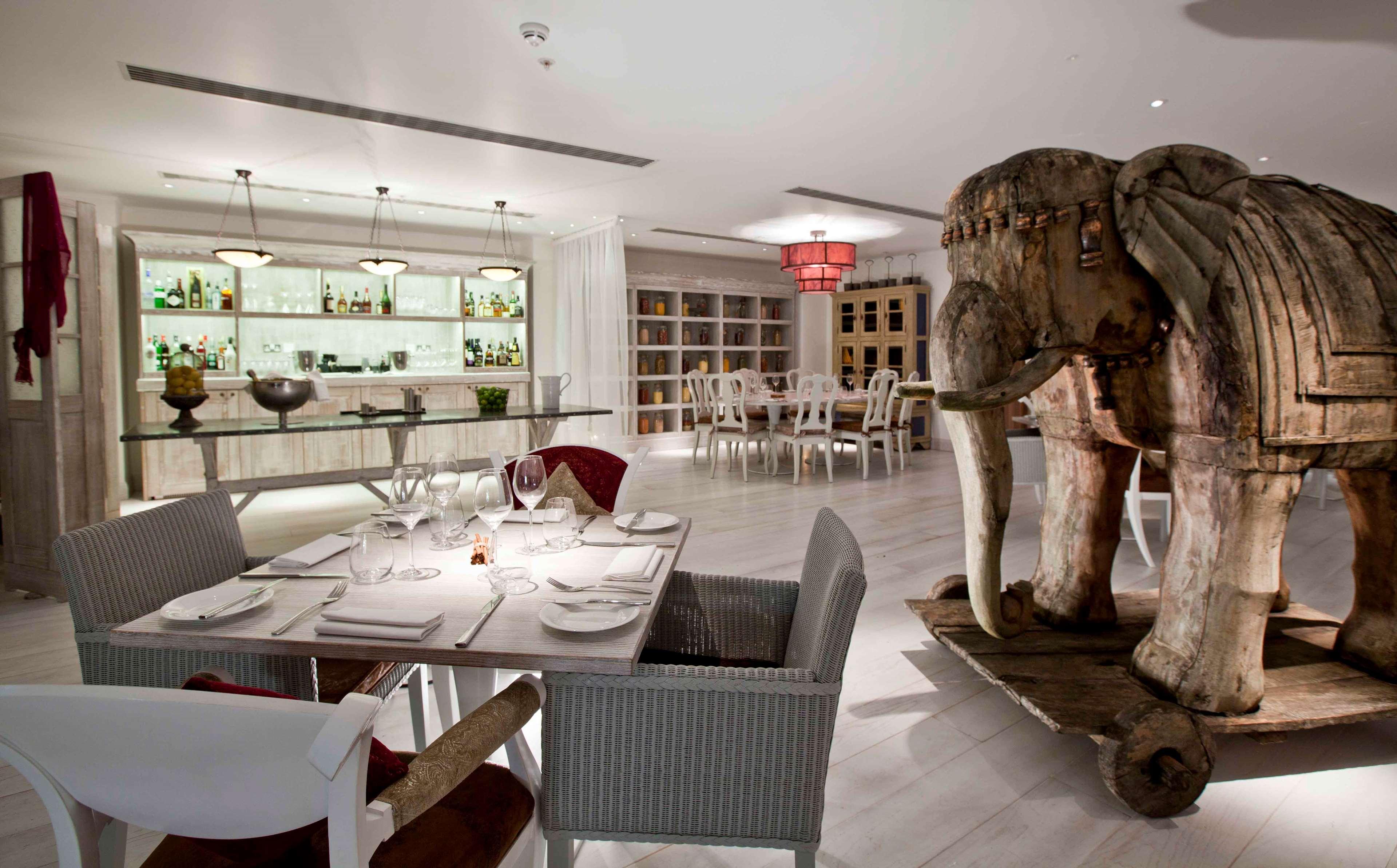 Hotel Hilton London Heathrow Airport Terminal 5 Hillingdon Restauracja zdjęcie